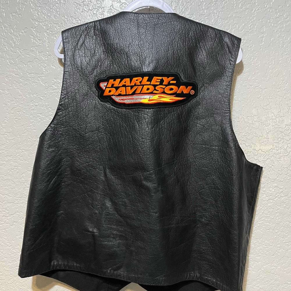 Men's Milwaukee Leather Harley Black Vest
